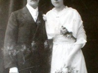 19140604 Flip+Lena_huwelijk 4 juni 1914 huwelijk Flip en Lena