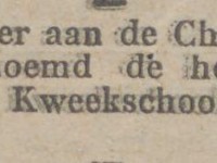 NvhN 6-5-1915 De eerste baan als onderwijzer is in Wildervank, Nieuwsblad van het Noorden 6 mei 1915